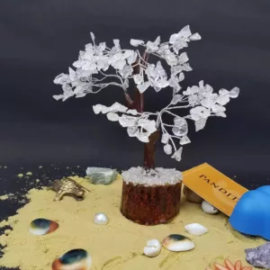 Clear Quartz Gemstone Tree